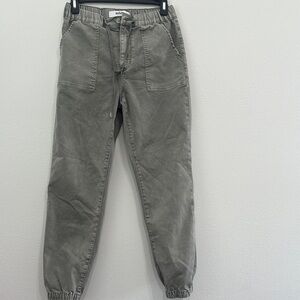 Mica High Rise Jogger Crop Jeans